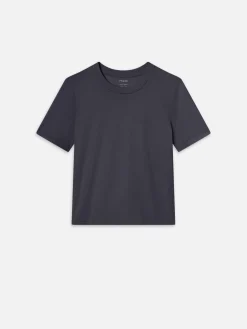 FRAME Baby Tee in<Women Tanks & Tees
