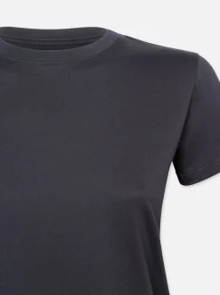 FRAME Baby Tee in<Women Tanks & Tees