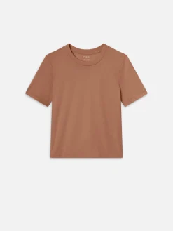 FRAME Baby Tee in<Women Tanks & Tees