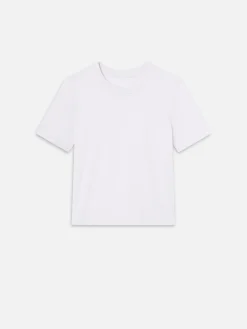 FRAME Baby Tee in<Women Tanks & Tees