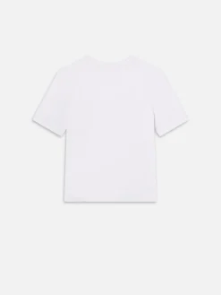 FRAME Baby Tee in<Women Tanks & Tees