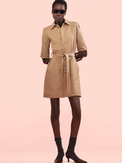 FRAME Belted Trench Dress in<Women Dresses & Jumpsuits