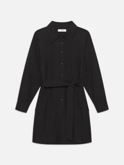 FRAME Belted Trench Long Sleeve Dress in<Women Dresses & Jumpsuits