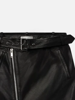 FRAME Biker Pencil Skirt in<Women Leather & Suede|Skirts & Shorts