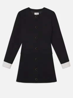 FRAME Button Front Suiting Dress in<Women Dresses & Jumpsuits