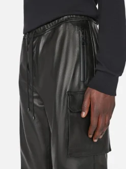 FRAME Cargo Leather Pant in< Leather & Suede|Pants & Shorts