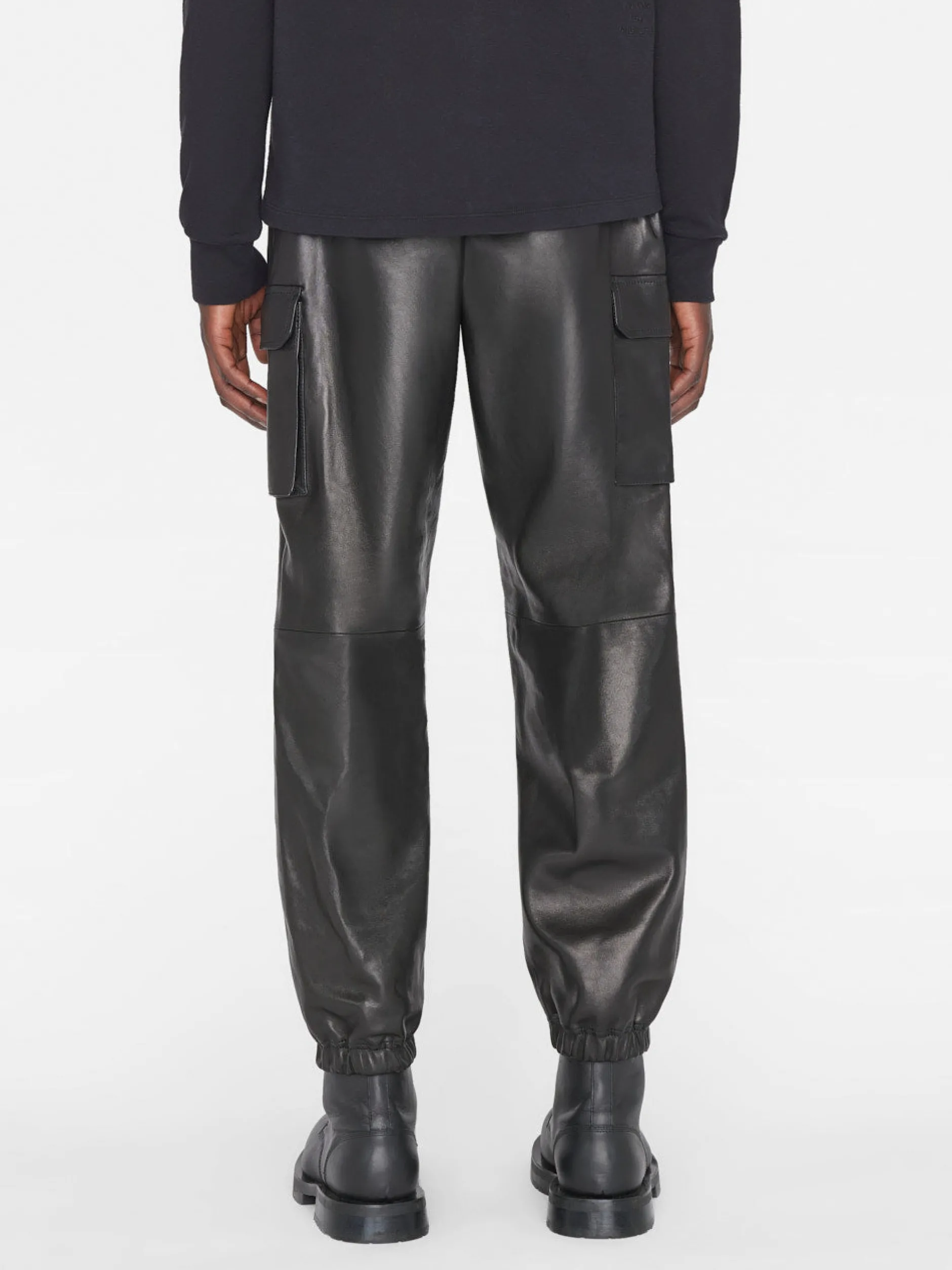FRAME Cargo Leather Pant in< Leather & Suede|Pants & Shorts