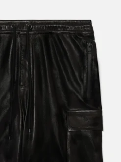 FRAME Cargo Leather Pant in< Leather & Suede|Pants & Shorts