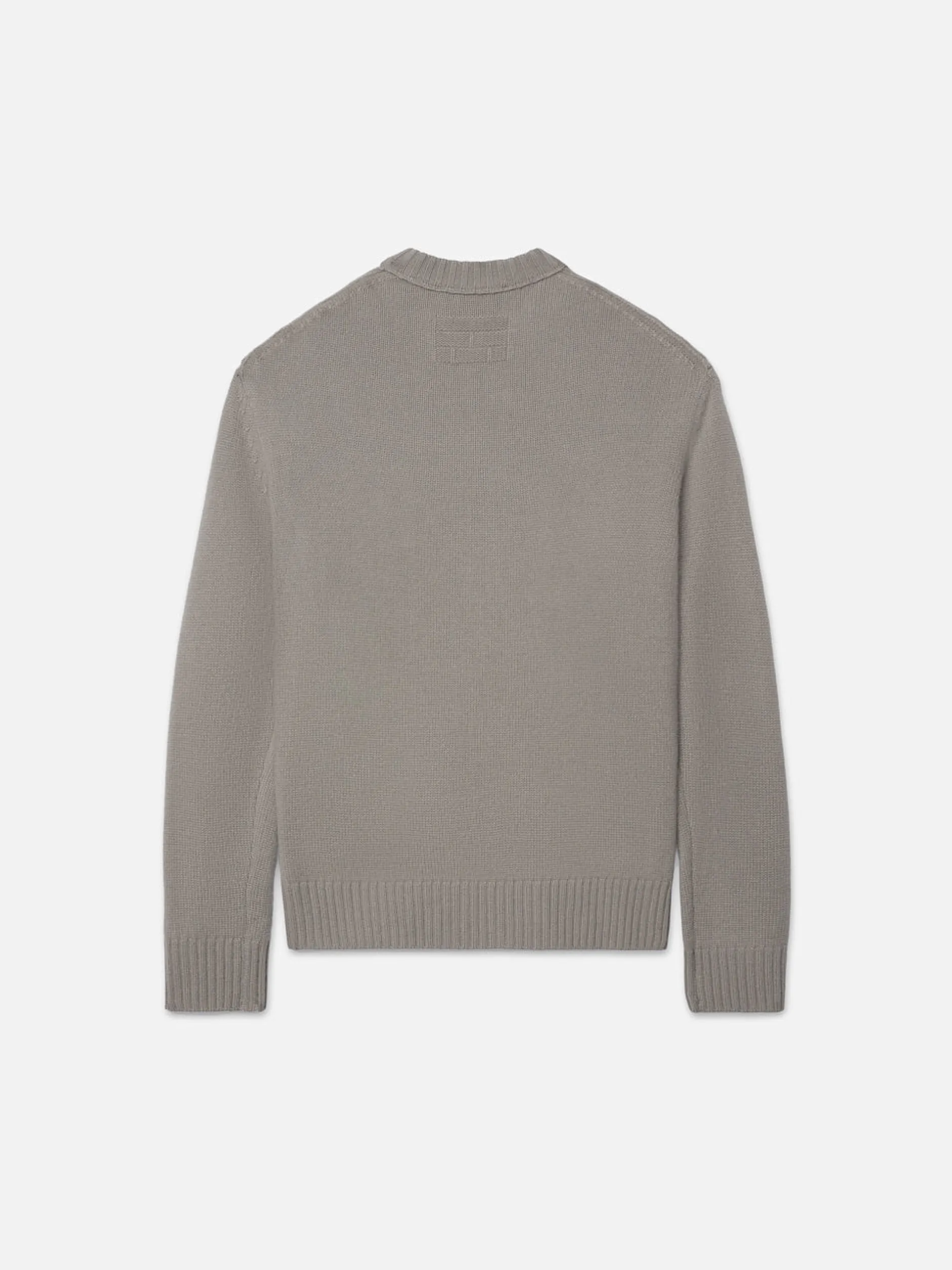 FRAME Cashmere Crewneck Sweater in Stone Beige< Sweaters & Hoodies