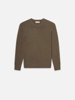 FRAME Cashmere Crewneck Sweater in Soft Mocha<Women Sweaters|Sweaters & Hoodies