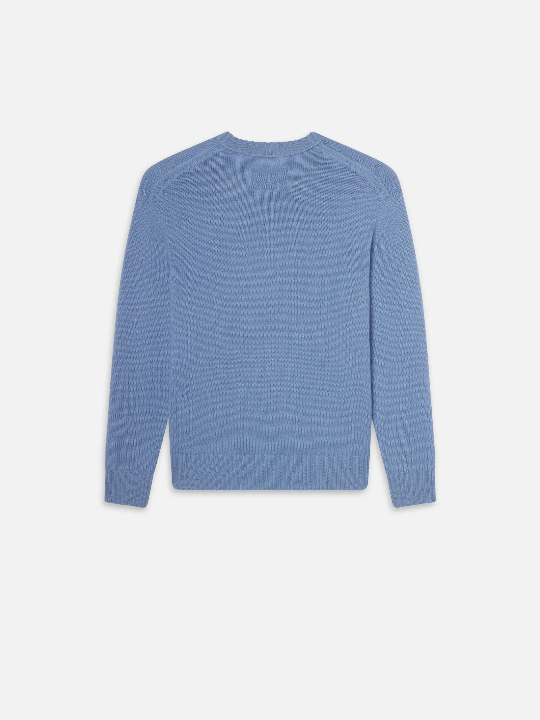 FRAME Cashmere Crewneck Sweater in Soft Blue< Sweaters & Hoodies