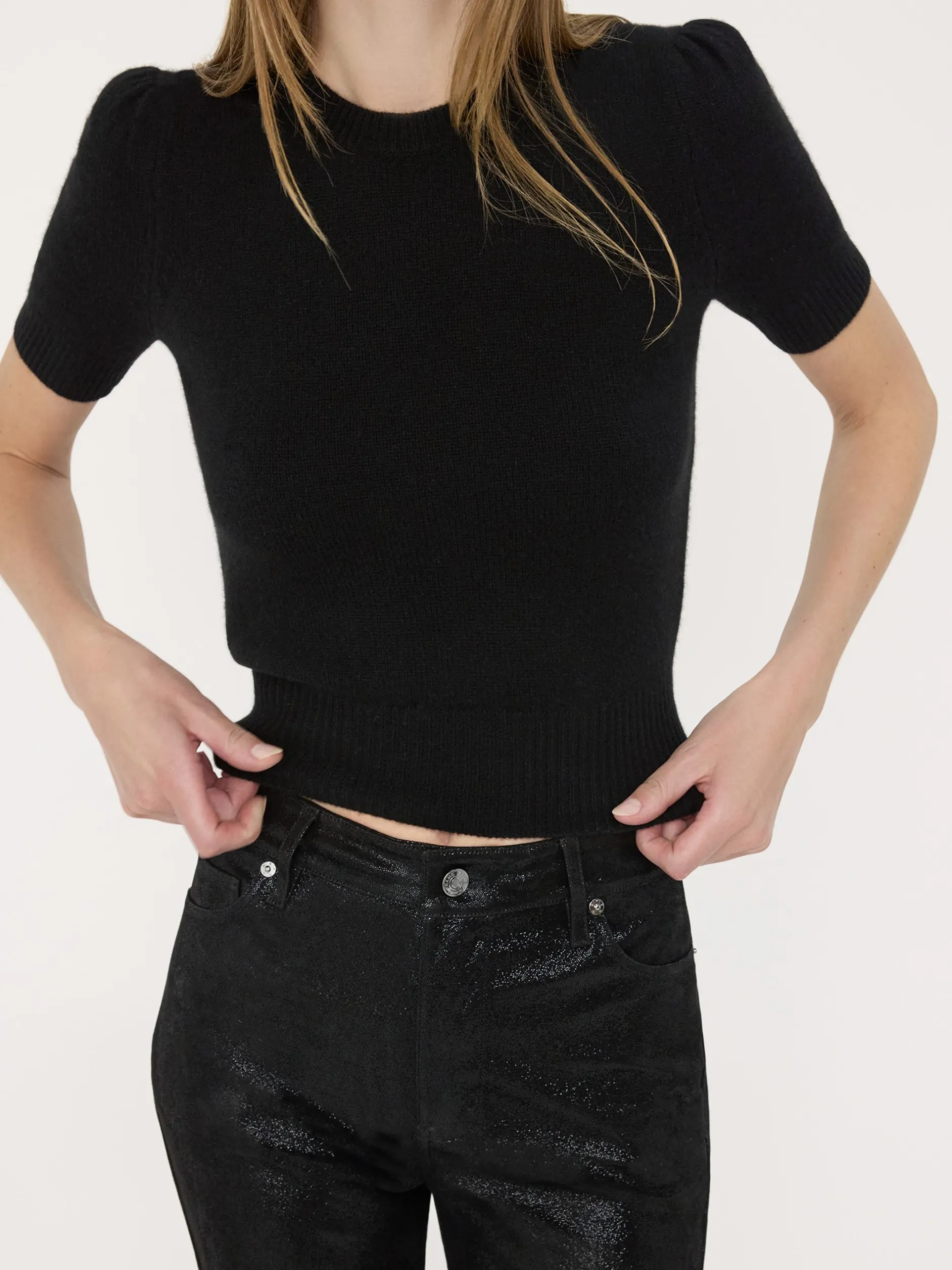 FRAME Cashmere Gathered Sweater in<Women Sweaters