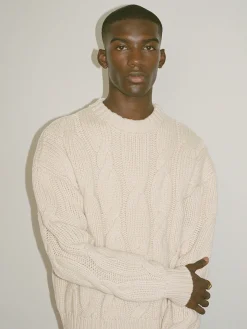 FRAME Chunky Cable Sweater in< Sweaters & Hoodies