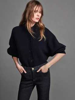 FRAME Chunky Femme Cardi in<Women Sweaters