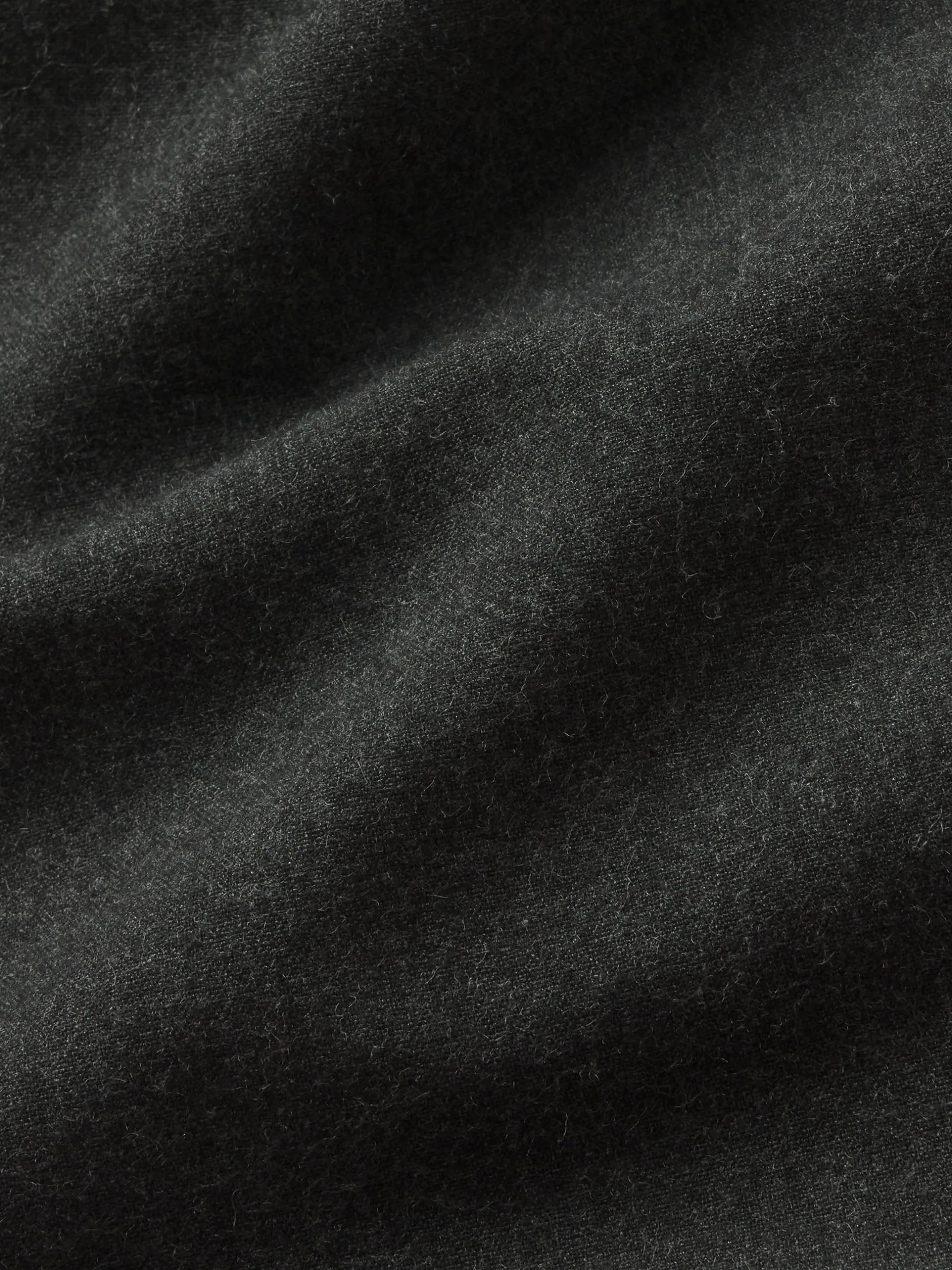 FRAME Classic Flannel Shirt in Grey Melange< Shirts
