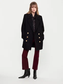 FRAME Classic Peacoat in<Women Jackets & Coats