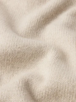 FRAME Clean Turtleneck Sweater in Oatmeal Heather<Women Sweaters