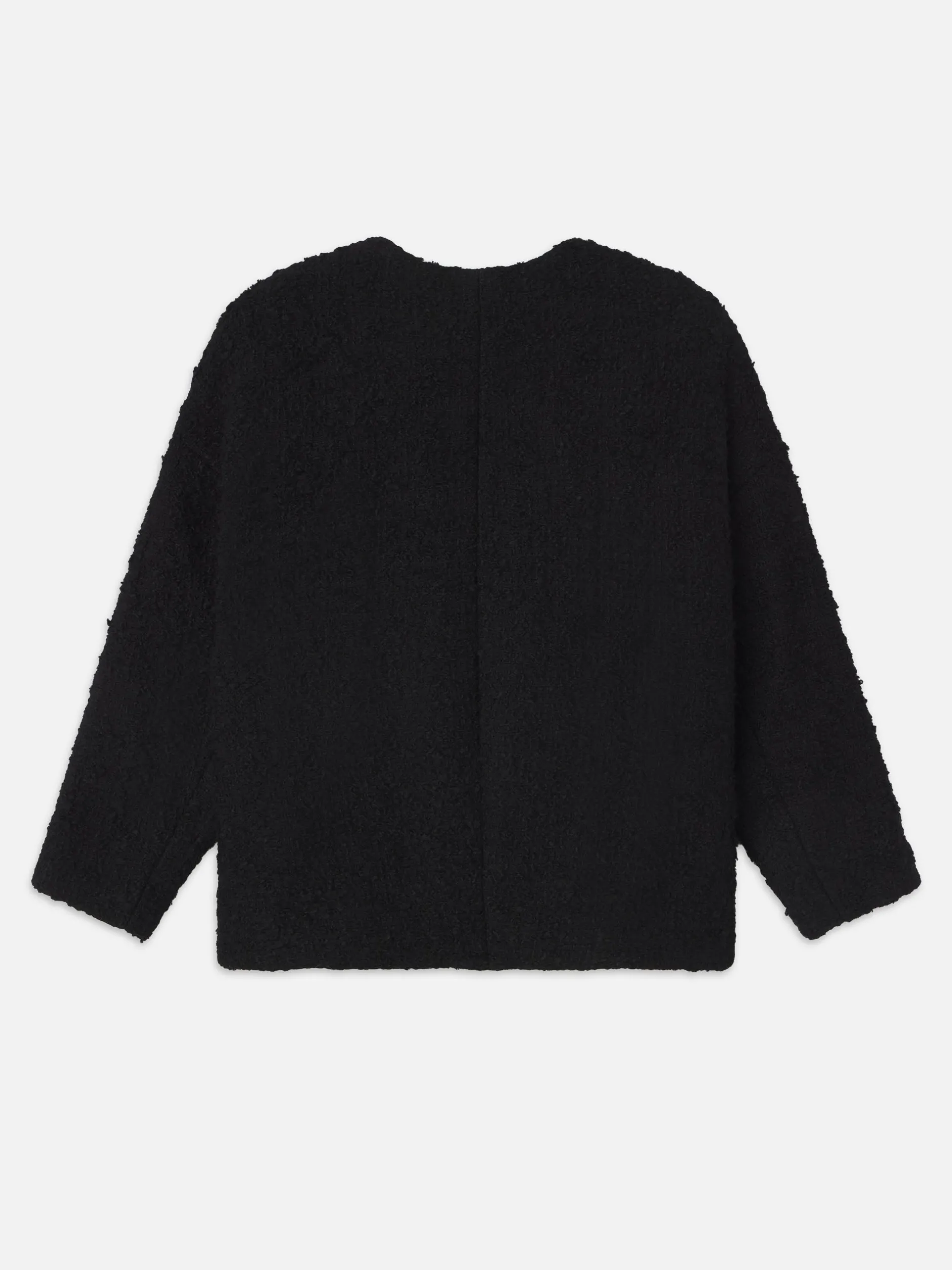 FRAME Cocoon Short Coat in Black Multi<Women Jackets & Coats