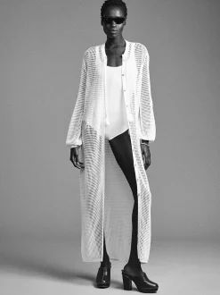 FRAME Crochet Kaftan in<Women Dresses & Jumpsuits