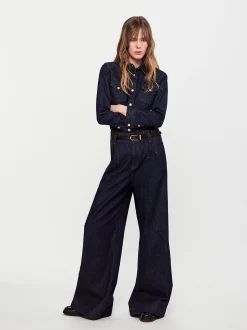 FRAME Darted Wide Leg Jean in<Women Wide Leg|Long