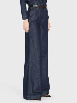 FRAME Darted Wide Leg Jean in<Women Wide Leg|Long