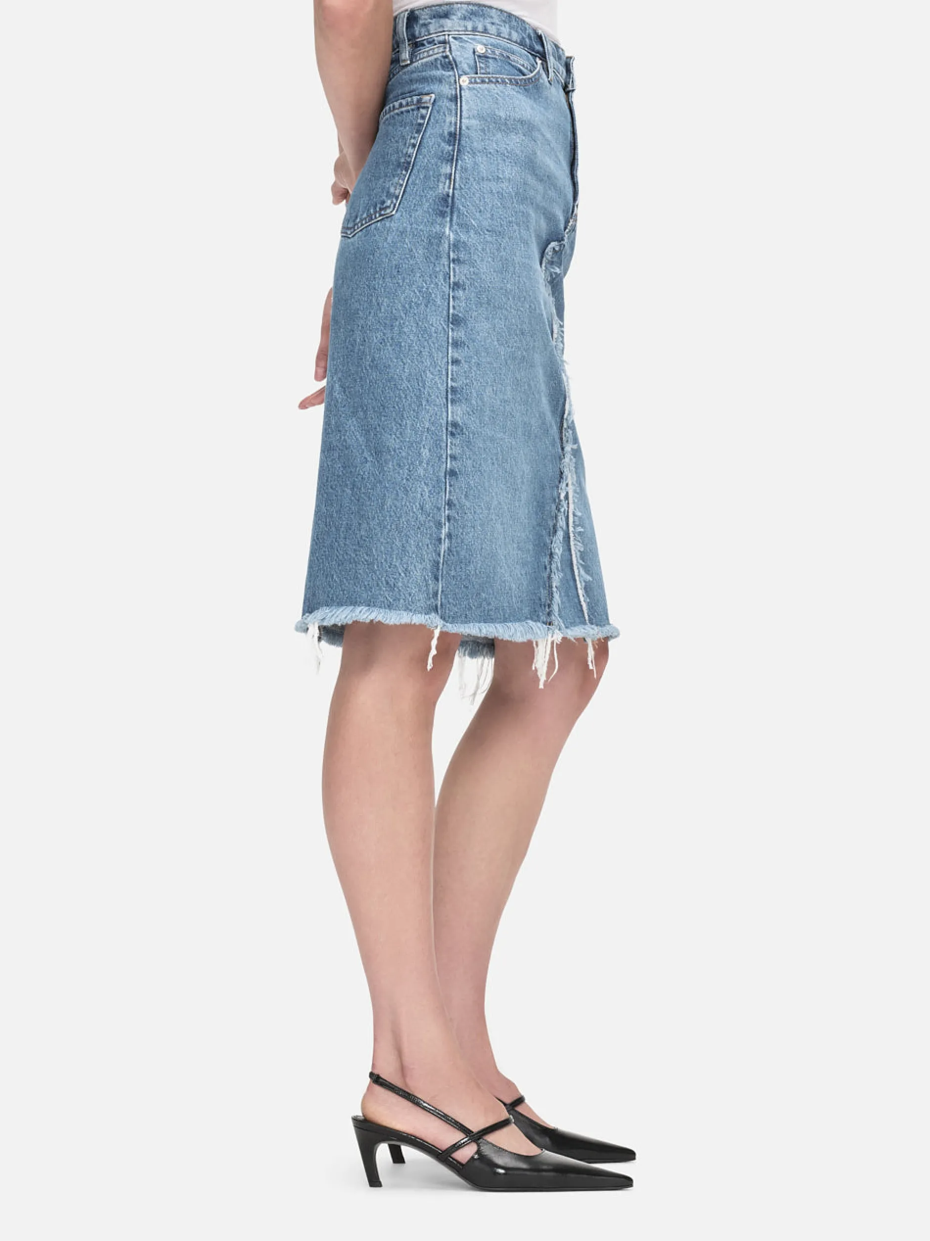 FRAME Deconstructed Skirt in<Women Skirts & Shorts