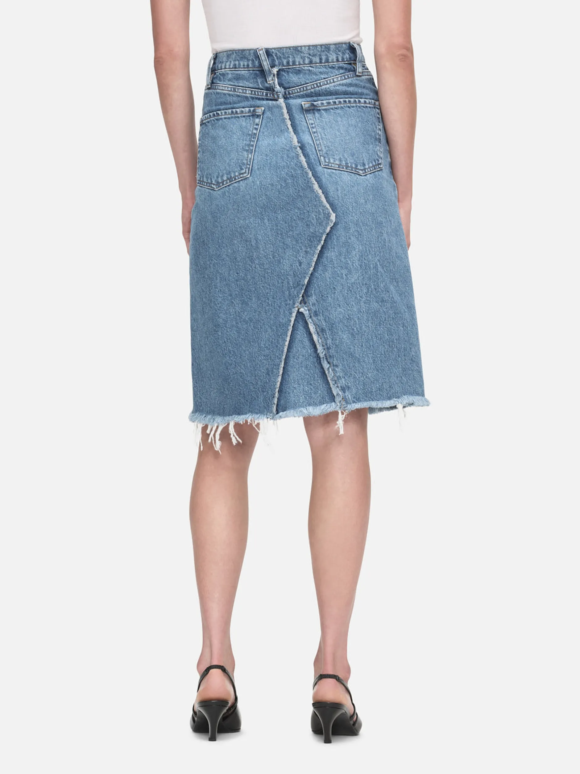 FRAME Deconstructed Skirt in<Women Skirts & Shorts