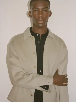FRAME Double Face Shirt Jacket in< Jackets & Coats