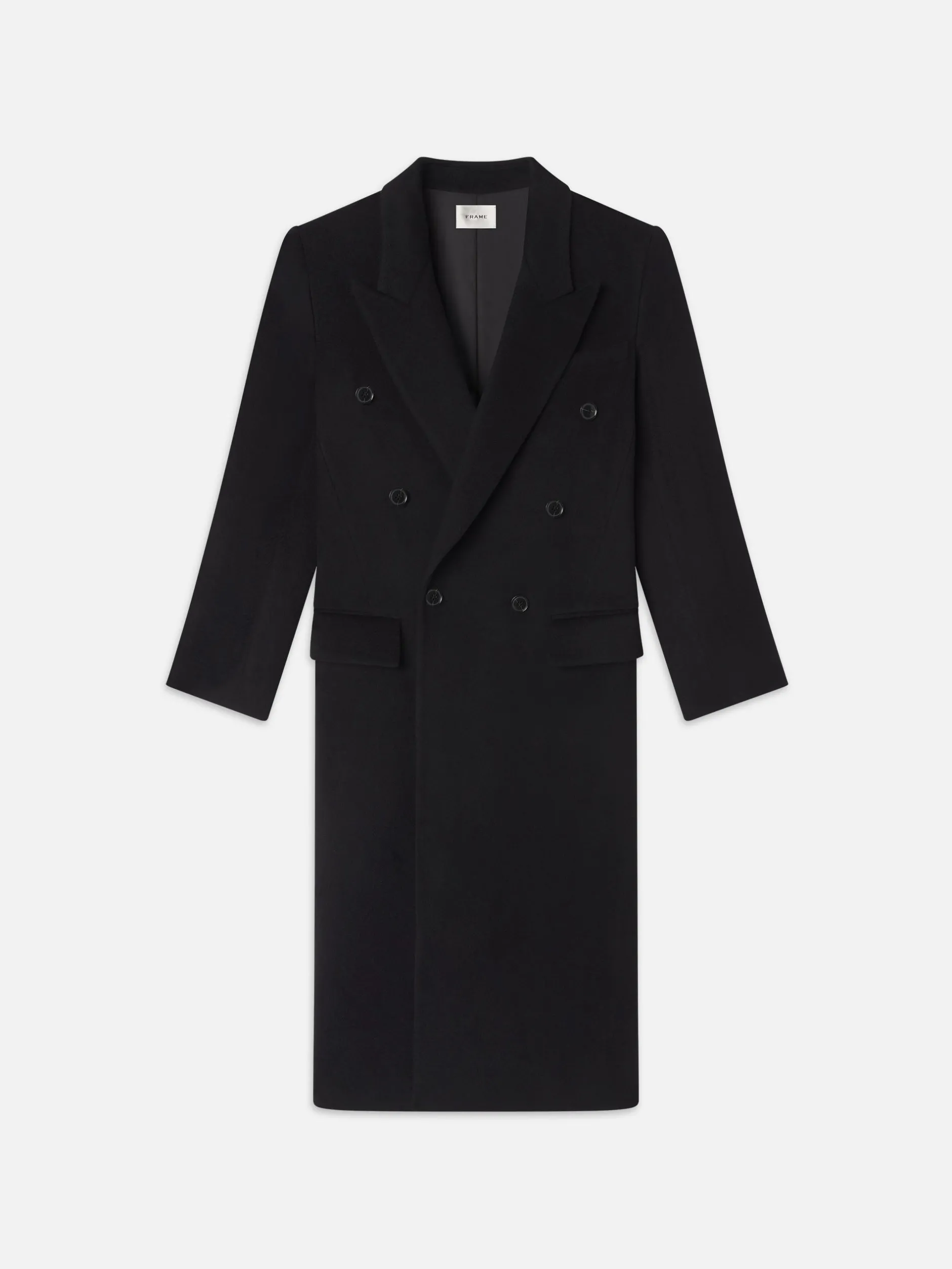 FRAME Double-Breasted Tailored Coat in<Women Jackets & Coats