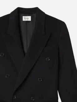 FRAME Double-Breasted Tailored Coat in<Women Jackets & Coats