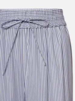 FRAME Drawstring Lounge Pant in Dark Chambray Multi<Women Pants