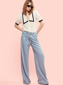 FRAME Drawstring Wide Leg in<Women Wide Leg