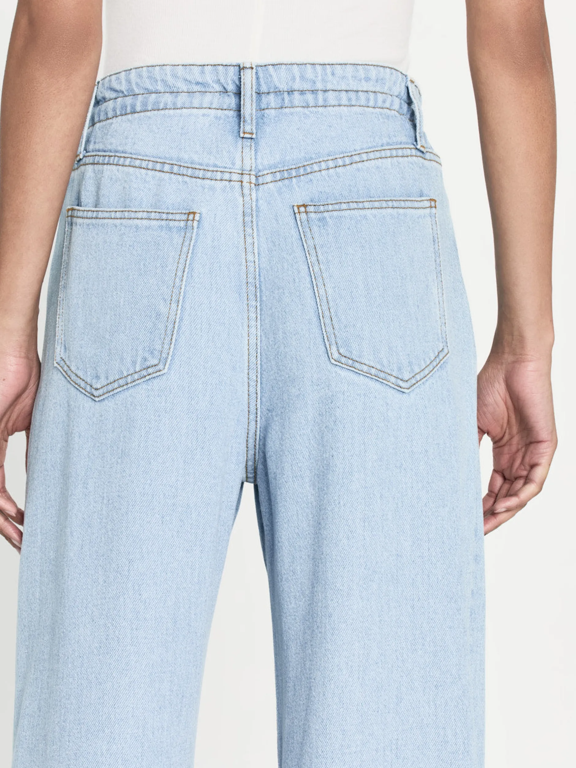FRAME Drawstring Wide Leg in<Women Wide Leg