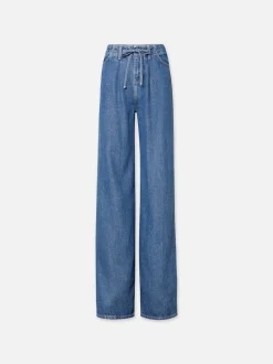 FRAME Drawstring Wide Leg in<Women Wide Leg