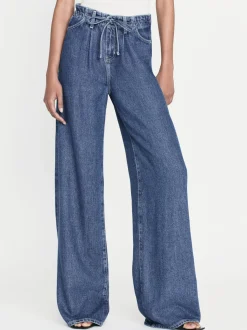FRAME Drawstring Wide Leg in<Women Wide Leg