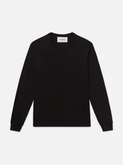 FRAME Duo Fold Long Sleeve Crew in< Tees & Polos