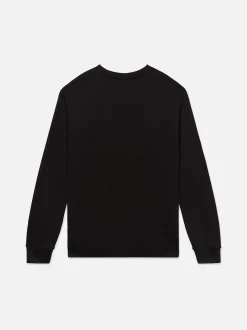 FRAME Duo Fold Long Sleeve Crew in< Tees & Polos