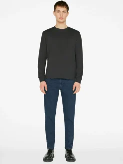FRAME Duo Fold Long Sleeve Crew in< Tees & Polos