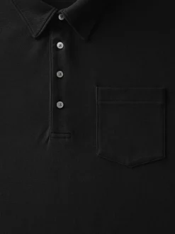 FRAME Duo Fold Polo in< Tees & Polos