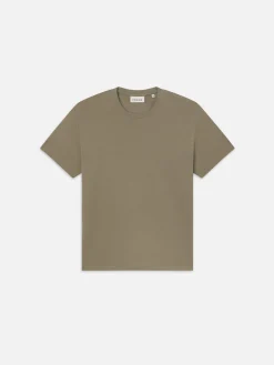 FRAME Duo Fold Tee in Dry Sage< Tees & Polos