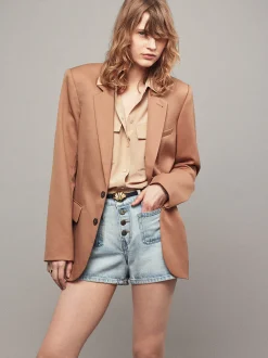 FRAME Everyday Blazer in Light Camel<Women Jackets & Coats