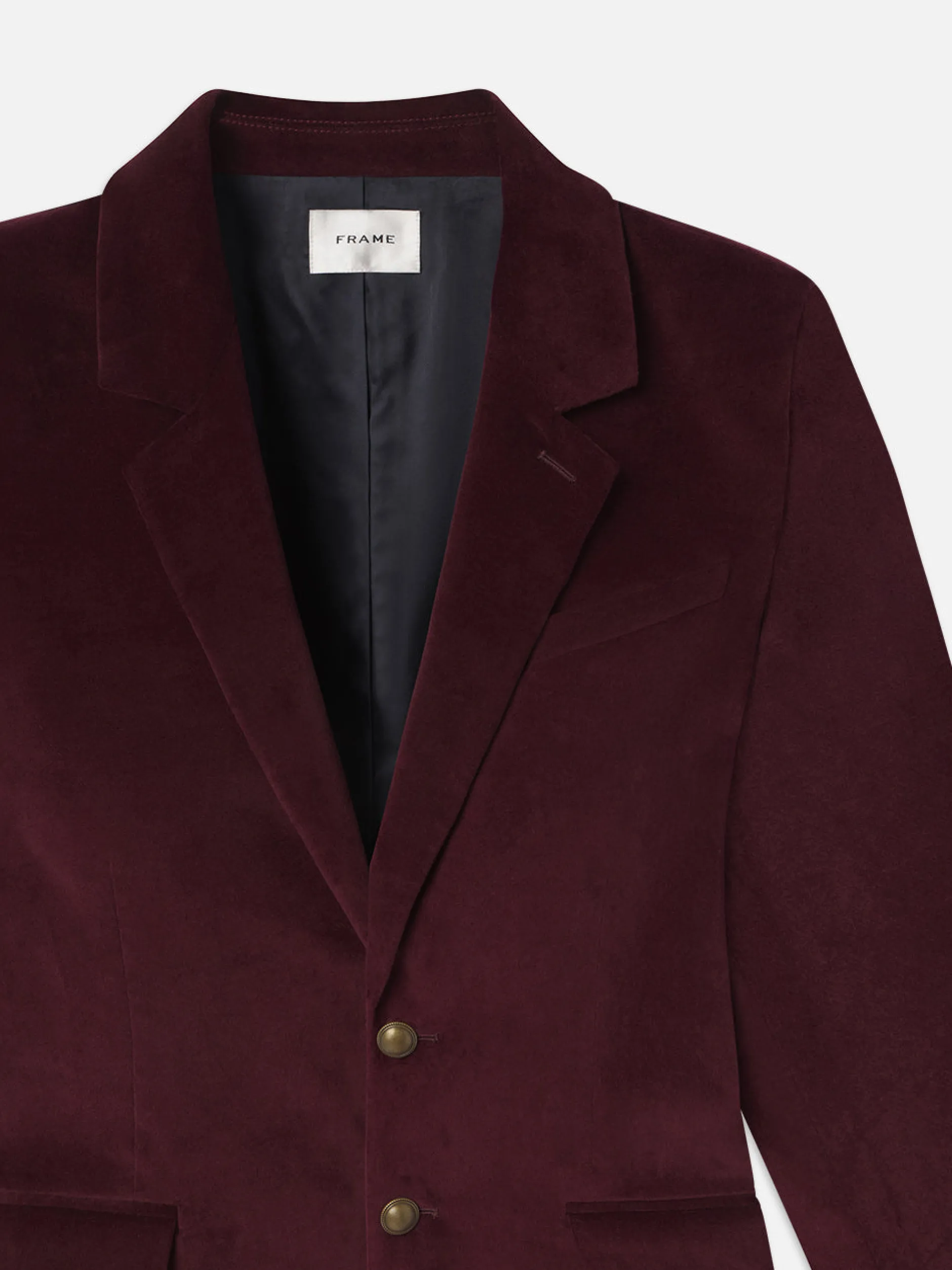 FRAME Everyday Velvet Blazer in<Women Jackets & Coats