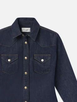 FRAME Fitted Heritage Shirt in<Women Tops & Blouses