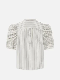 FRAME Gillian Top in Cream Multi<Women Tops & Blouses
