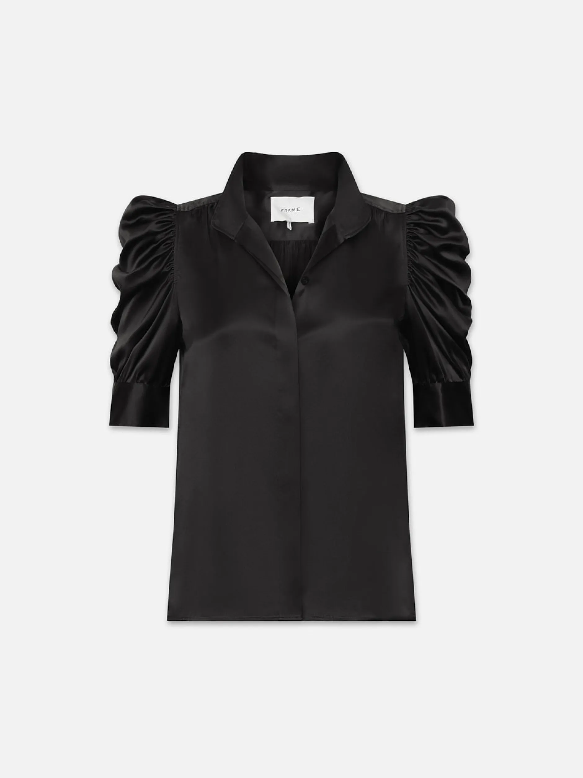 FRAME Gillian Top in Glossy<Women Tops & Blouses