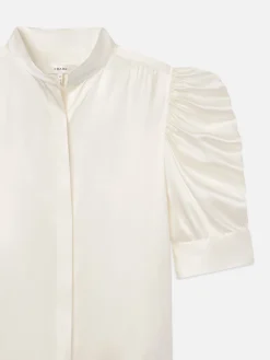 FRAME Gillian Top in Off White<Women Tops & Blouses