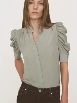 FRAME Gillian Top in<Women Tops & Blouses