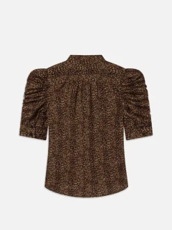 FRAME Gillian Top in Sand Multi<Women Tops & Blouses