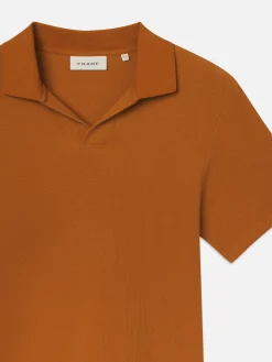 FRAME Jacquard Polo in< Tees & Polos