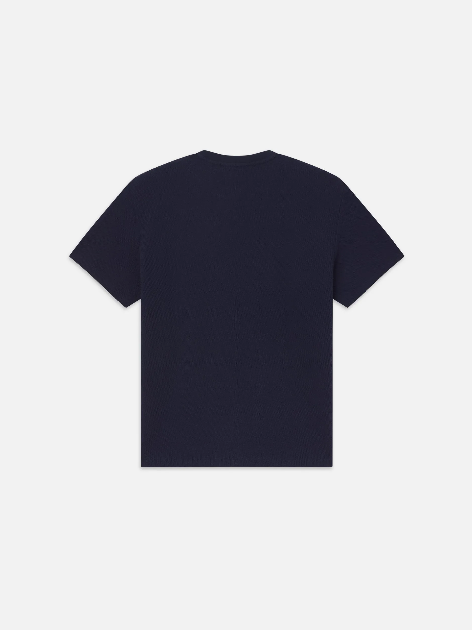 FRAME Jacquard Relaxed Tee in Dark Navy< Tees & Polos